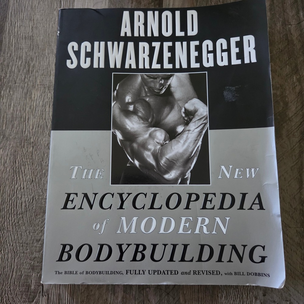 Arnold Schwarzenegger New Encyclopedia of Modern Bodybuilding Book 1999 Revised